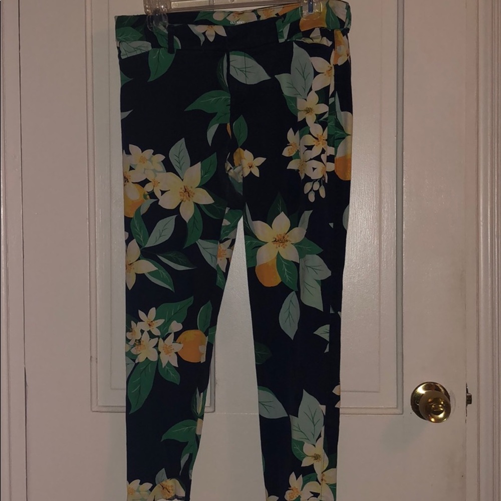 Old navy floral pants